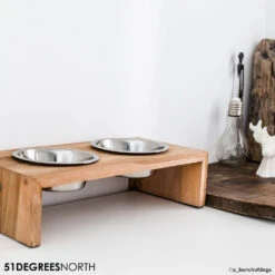 51 Degrees North Voerbak Teak High