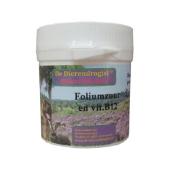 De Dierendrogist Foliumzuur Vitamine B12 -Hondenbenodigdheden Winkel 9b0cd8aea2c071bb302329a712e81c798584cc7eed17b9ee76f5155cdcb78262 3 5