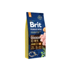 Brit Premium By Nature Junior M Hondenvoer -Hondenbenodigdheden Winkel brit premium by nature junior m 202349 1000 none