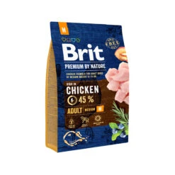 Brit Premium By Nature Adult - Middelgrote Honden -Hondenbenodigdheden Winkel brit premium by nature adult middelgrote honden 201695 2000 none