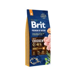 Brit Premium By Nature Adult - Middelgrote Honden -Hondenbenodigdheden Winkel brit premium by nature adult middelgrote honden 201698 0500 none