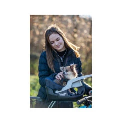 Dogrider Dog Seat + Mand - Grijs -Hondenbenodigdheden Winkel dogrider dog seat mand grijs 174364 0500 none