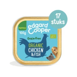 Edgard & Cooper Biologisch Puppy - Kip & Vis - Kuipje -Hondenbenodigdheden Winkel edgard cooper biologisch puppy kip vis kuipje 173593 1000 none