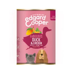 Edgard & Cooper Puppy - Eend & Kip - Blik -Hondenbenodigdheden Winkel edgard cooper puppy eend kip blik 113633 0500 none