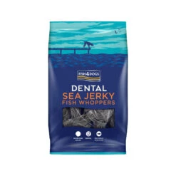 Fish4Dogs Dental - Sea Jerky Fish Whoppers -Hondenbenodigdheden Winkel fish4dogs dental sea jerky fish whoppers 160703 1500 none