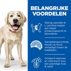 Hill's Science Plan Light - Large Adult Dog 14 Hill's Science Plan Light - Large Adult Dog -Hondenbenodigdheden Winkel hills science plan adult light large 218766 0500 none