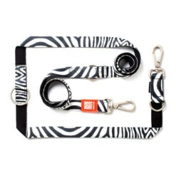 Max & Molly Multi-Function Hondenriem - Zebra 12 Max & Molly Multi-Function Hondenriem - Zebra -Hondenbenodigdheden Winkel max molly multi function hondenriem zebra 141902 2000 none