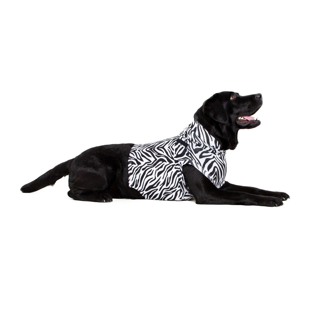 Medical Pet Top Shirt - Zebraprint 11 Medical Pet Top Shirt - Zebraprint - Afbeelding 9