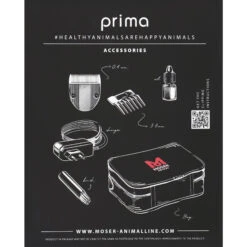 Moser - Tondeuse Prima Oplaadbaar -Hondenbenodigdheden Winkel moser tondeuse prima oplaadbaar 205490 2000 none