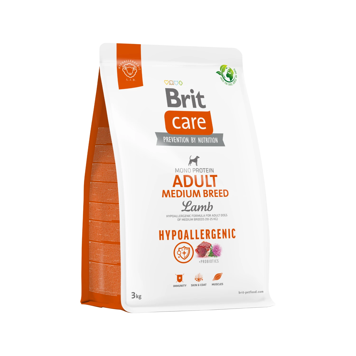 Brit Care - Dog - Hypoallergenic Adult Medium Breed 3 Brit Care - Dog - Hypoallergenic Adult Medium Breed