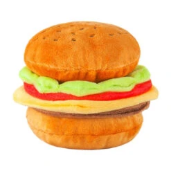 P.L.A.Y. Pet American Classic Pluche - Hamburger -Hondenbenodigdheden Winkel play pet american classic pluche hamburger 145502 0500 none