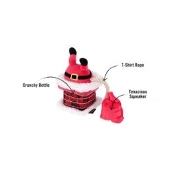 P.L.A.Y. Pet Merry Woofmas - Clumsy Claus -Hondenbenodigdheden Winkel play pet merry woofmas clumsy claus 168009 0500 none