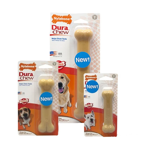 Nylabone Dura Chew Peanut Butter Hondenkluif - Afbeelding 5