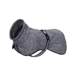 RukkaPets Comfy Knit Jacket -Hondenbenodigdheden Winkel rukkapets comfy knit jacket grijs maat 65 133371 2000 none