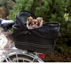 Trixie Fietstas Met Gaaskap -Hondenbenodigdheden Winkel trixie fietstas met gaaskap 109087 0500 none