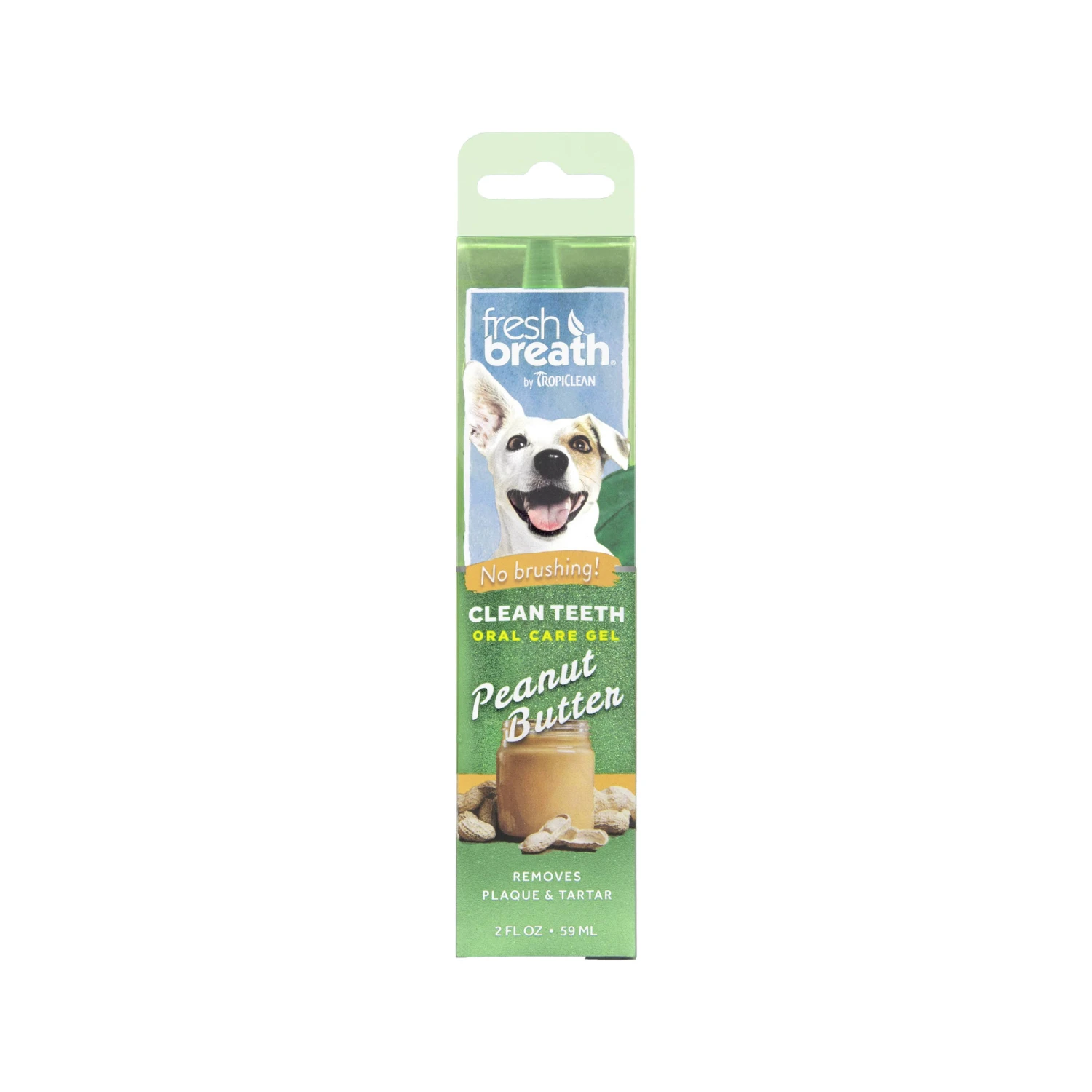TropiClean - Fresh Breath OralCareGel Kit Peanut Butter - Dog - Afbeelding 2