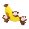 ZippyPaws Zippy Burrow Monkey 'n Banana -Hondenbenodigdheden Winkel zippy burrow monkey n banana 136438 0500 none