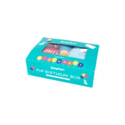 ZippyPaws Pup Birthday Box Blue -Hondenbenodigdheden Winkel zippypaws pup birthday box blue 214934 2000 none