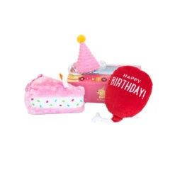 ZippyPaws Pup Birthday Box Pink -Hondenbenodigdheden Winkel zippypaws pup birthday box pink 214901 1000 none
