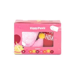 ZippyPaws Pup Birthday Box Pink -Hondenbenodigdheden Winkel zippypaws pup birthday box pink 214904 1000 none