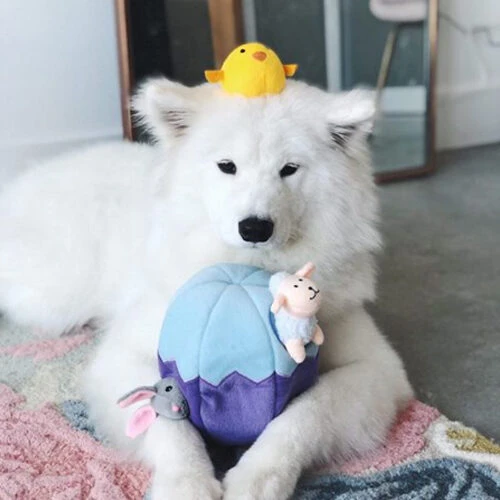 ZippyPaws Zippy Burrow - Easter Egg And Friends 5 ZippyPaws Zippy Burrow - Easter Egg And Friends - Afbeelding 3